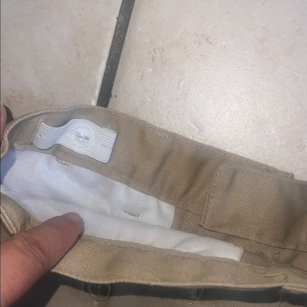 Galaxy By Harvic Men's Khaki Chinos - Picture 5 of 5